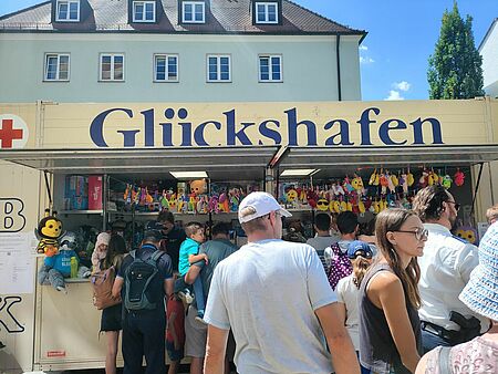 Großes Interesse an unserem Glückshafen
