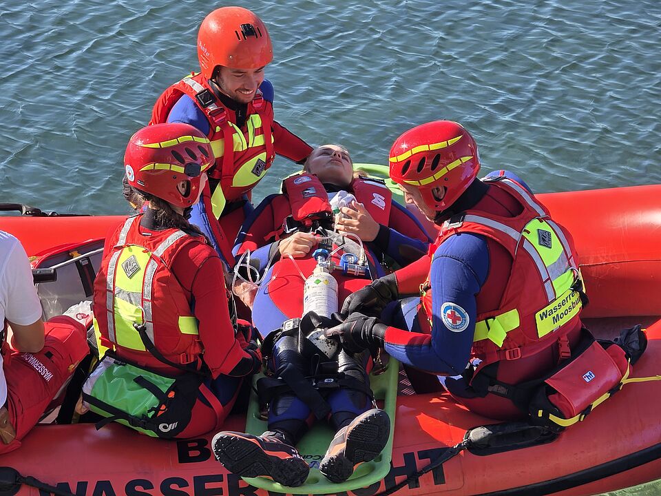 Erstversorgung im Boot Erstversorgung im Boot