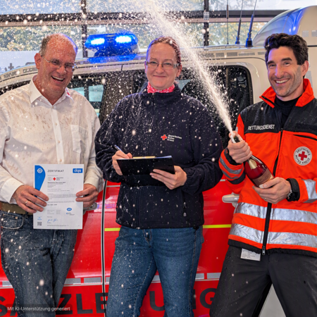 Externes Audit bestätigt Spitzenqualität im BRK-Rettungsdienst Freising